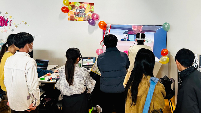 昨年、東京工芸大学で開催された「コウゲイゲームショウ2025」の様子