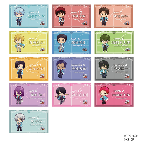 名刺型イラストシート(ミニキャラ13種)
