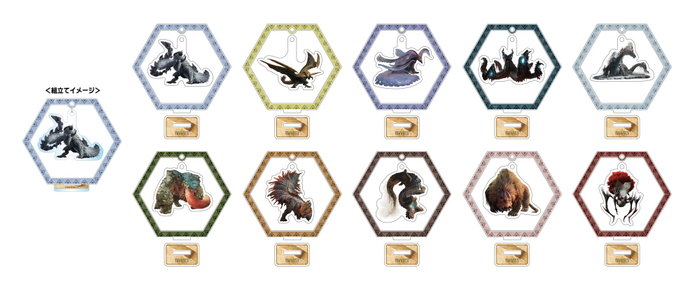 ▲ゆらゆらアクリルスタンド(B)(全10種ランダム)／825円（税込）※6/27発売