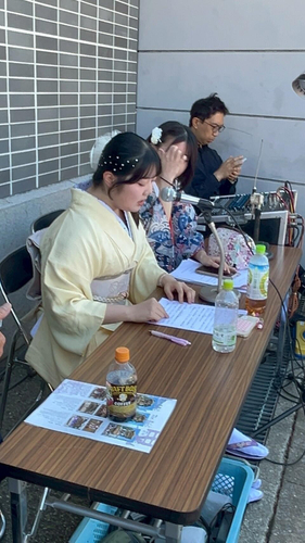 MCとして曳山祭を紹介