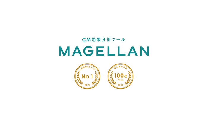 国内No.1のCM効果分析ツール「マゼラン」が提供開始4周年