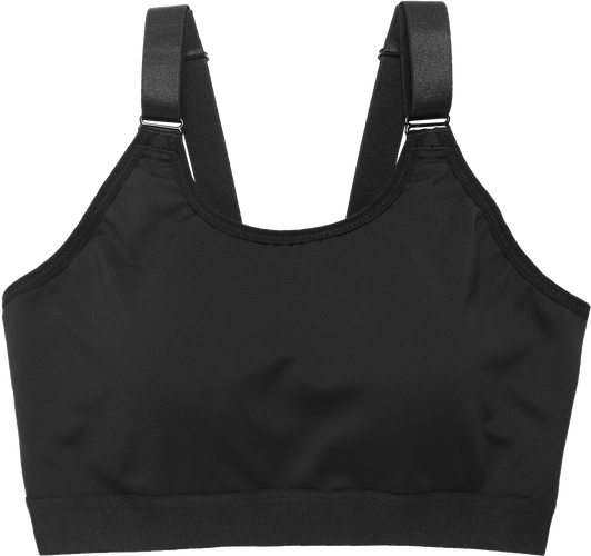 ルルスマートブラ　スポーツブラ ブラック