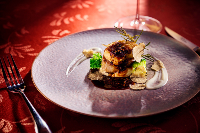 ▲イタリアン&times;フレンチのフルコースディナー