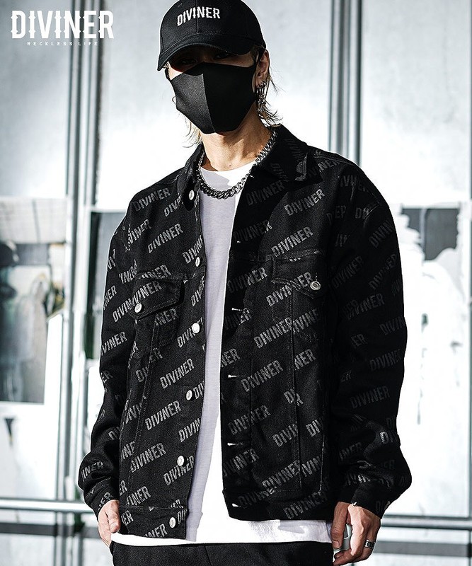 【OWN ROOTS】Logo Total Pattern Jacket