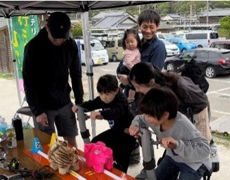 子ども向け体験イベントの様子