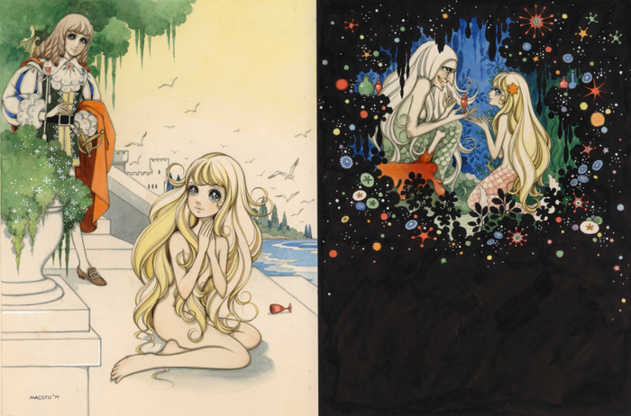 「人魚姫」(4)水彩 27&times;40.5cm 1971年作 275,000円(税込)