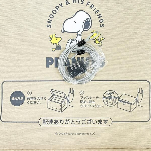 スヌーピーのシンプルなダストボックス