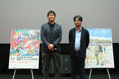 左:堀川憲司氏(代表取締役、プロデューサー)、右:相馬紹二氏(取締役、プロデューサー)