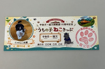 うちの子ねこきっぷ　イメージ