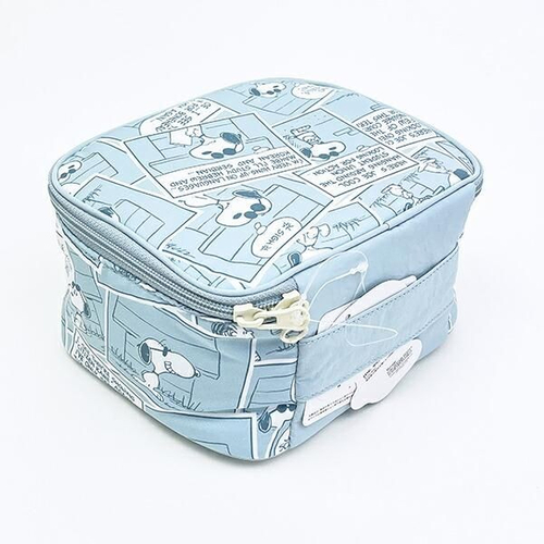 スヌーピーのたためるボックスポーチ