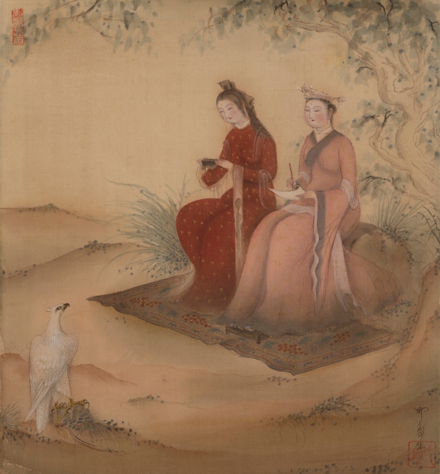 堂本印象《写霊図》大正15年(1926) 京都府立堂本印象美術館蔵