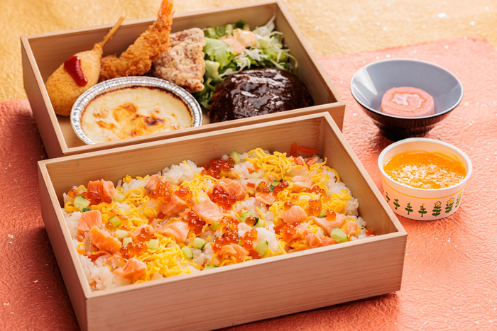 ハンバーグやエビフライなどのお子様プレート ※イメージ