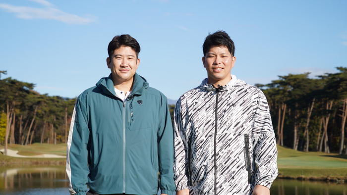 菅野智之選手と大城卓三選手　