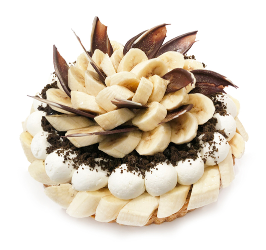 【天満橋京阪シティモール店】フィリピン産バナナ「甘熟王」とほうじ茶クラムのケーキ