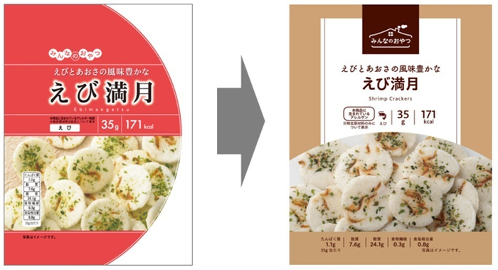 左：旧デザイン／右：新デザイン