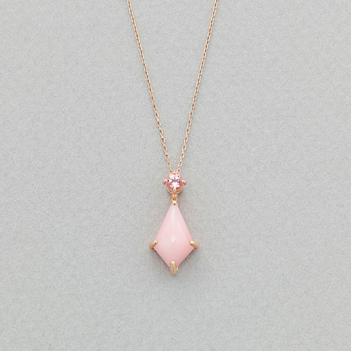 K10PG NECKLACE /PINK OPAL, TOPAZ \27,500(税込)
