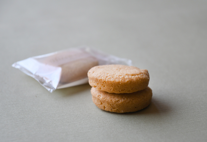 バニラ風味の「ガレット ド ノルマンド」。 