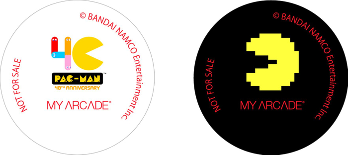 缶バッジ2個セット(パックマン)