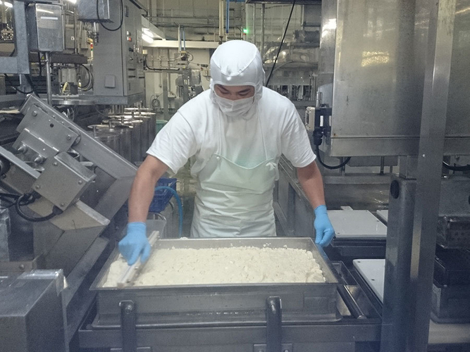 豆腐工房 豆庵の豆腐づくり