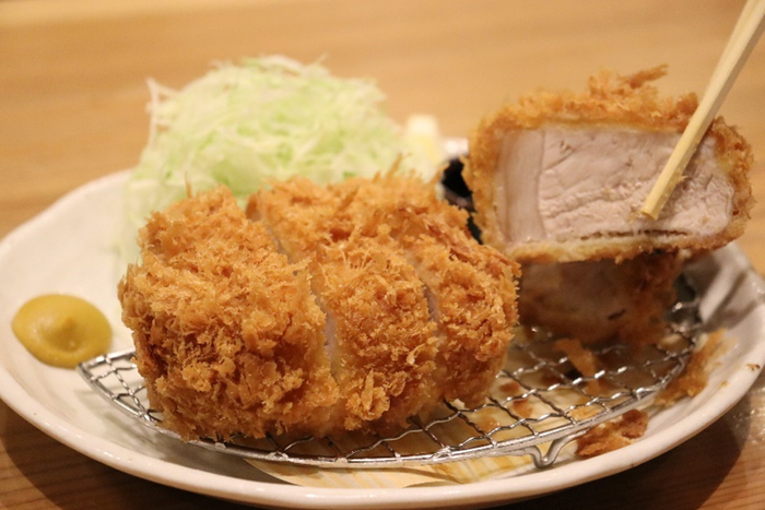 万心旬菜 いなよし『ロースかつ定食』