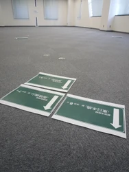 「ビル再生100の物語」内覧にPOPを活用。
