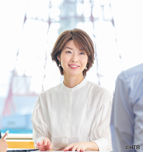 HTB21年10月改編「イチオシ‼」森さやかアナウンサー(C)HTB