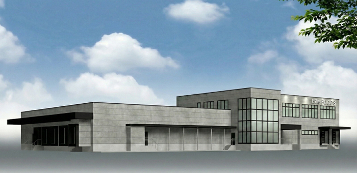 建設予定の新工場