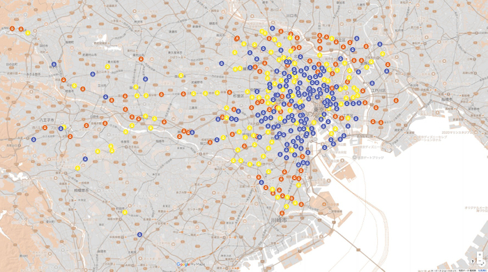 出典：Google mapを福嶋総研が加工