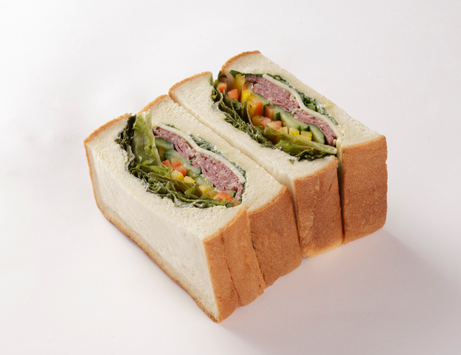 芝浦【メゾンカイザー&times;海老原ファーム】ベジタブルサンド