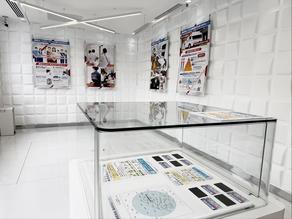 企画展の様子(大阪市北区)