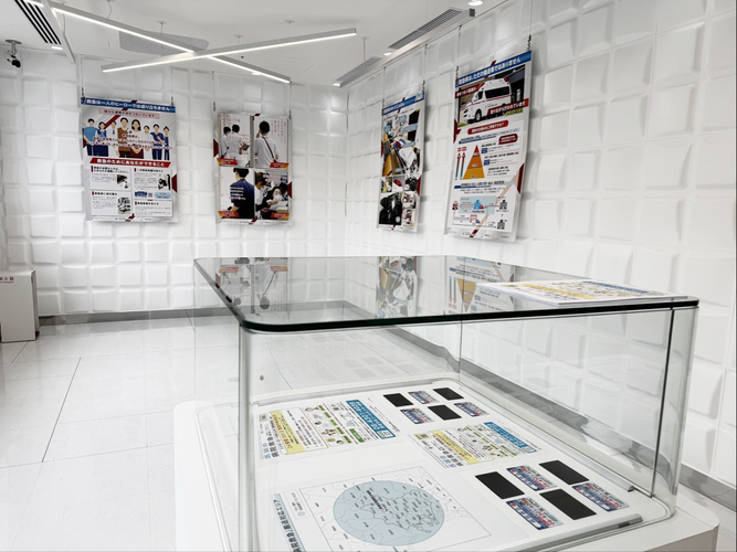 企画展の様子（大阪市北区）