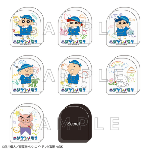 【新商品】クレヨンしんちゃんアドベンチャーパーク ころんとアクスタマグネット（全8種、ランダム）