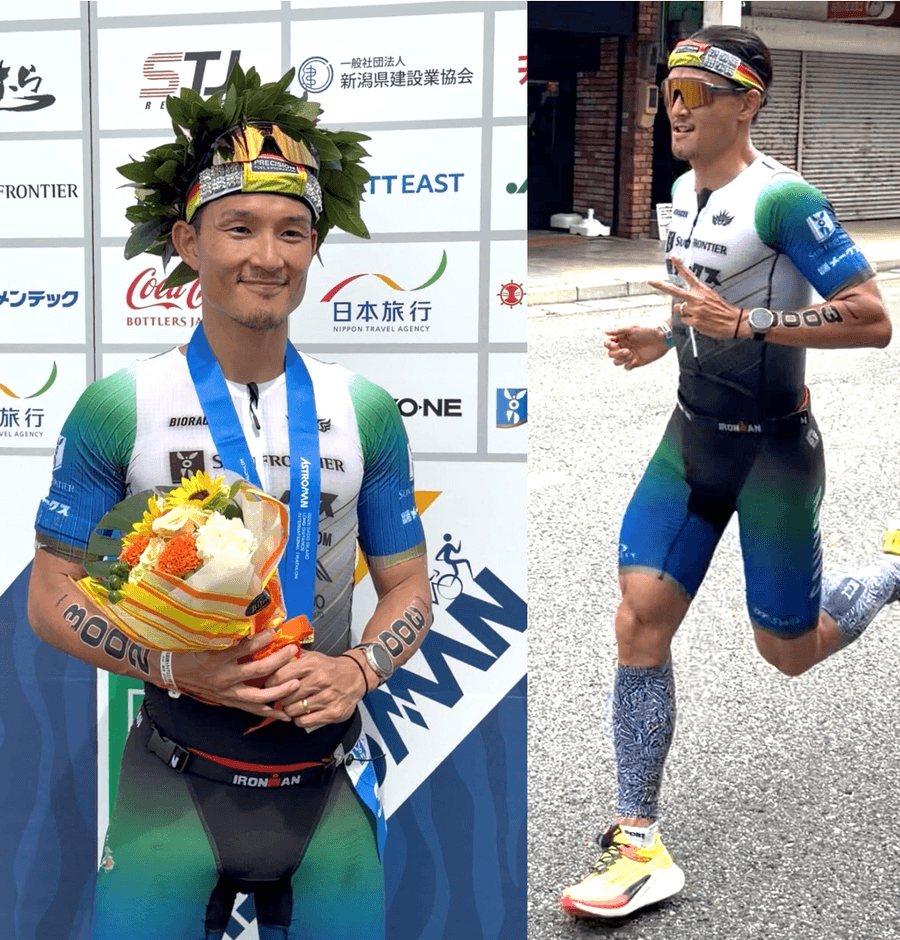 2026佐渡国際トライアスロン大会プレシジョンサポート古谷純平選手