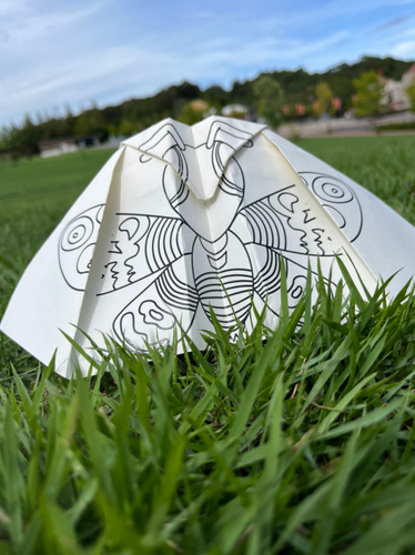 ▲オリジナル「怪獣紙ヒコーキ」