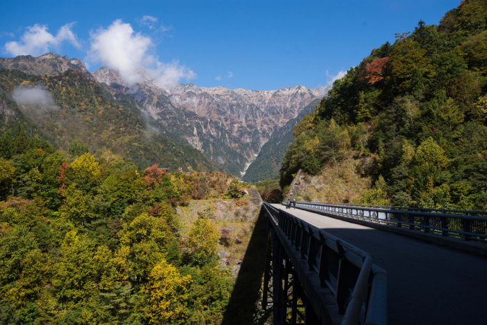 オーナーが惚れた奥飛騨の山景色