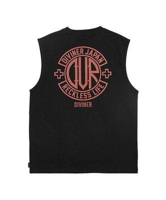 Clique Logo Nosleeve(ブラック/レッド)