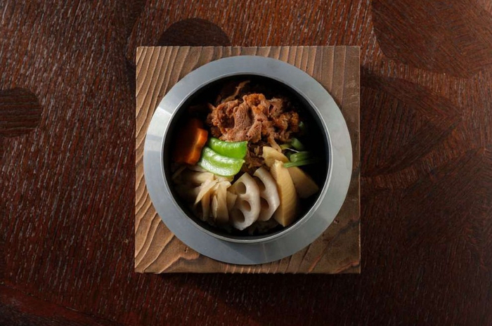 【木曽街道 和牛根菜釜】