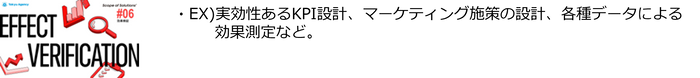 ＃6「効果検証」ソリューション