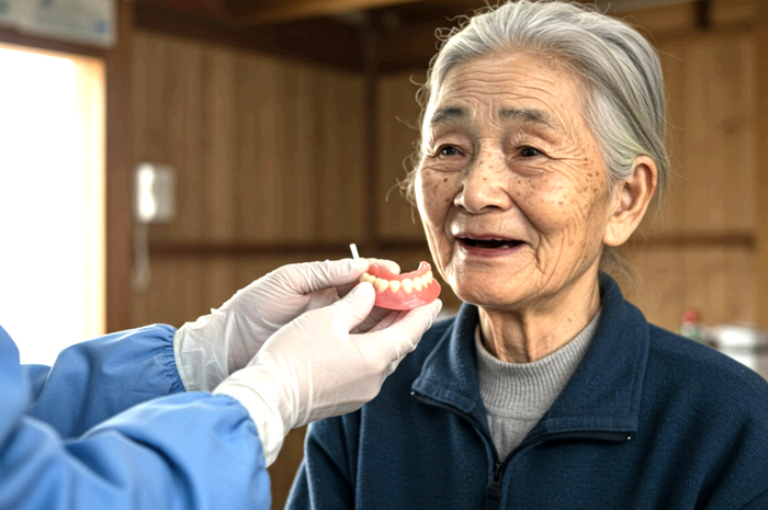 大規模災害時に無償入れ歯提供