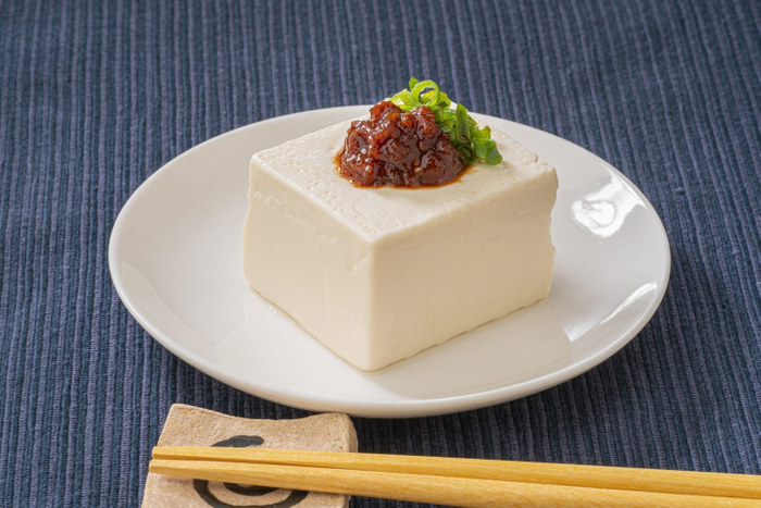 冷奴にトッピングして
