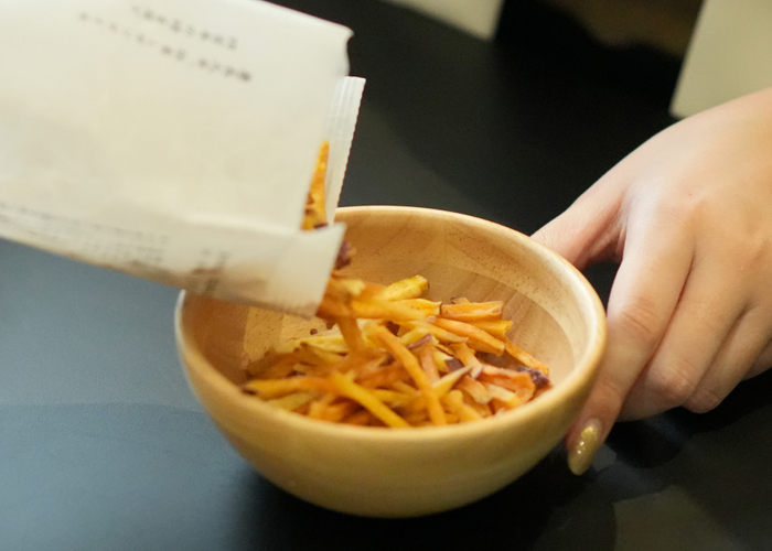 シルクスイート芋けんぴ　430円(税込)