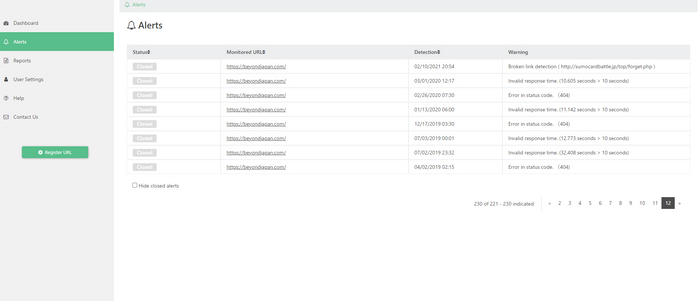 管理画面イメージ4