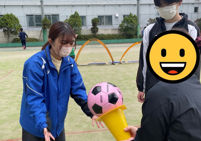 真冬のアイスクリームをプレゼント