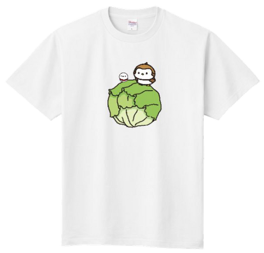 もい鳥とことり柄（デザイン例）