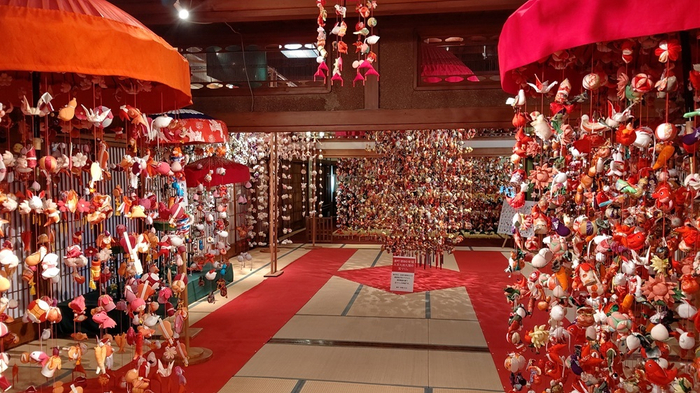 湊町酒田の傘福&reg;展示イメージ