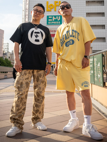 左からLGYankees PROJECT MICHIとLGYankees HIRO 
