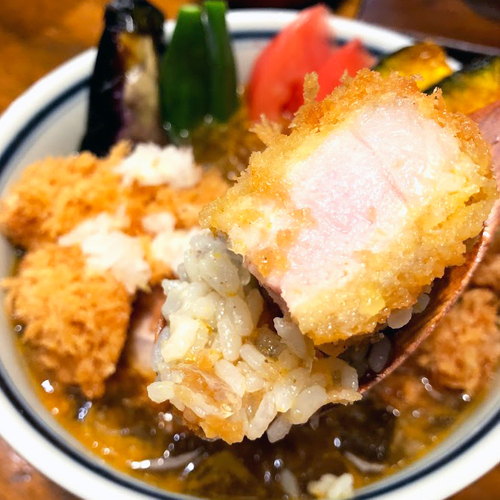 冷やしカレーかつ丼(渋谷店限定)