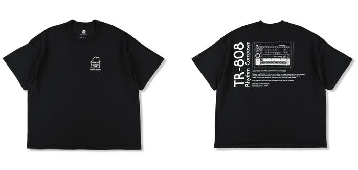 TR-808 T-SHIRT(ISNESS MUSICxROLAND)