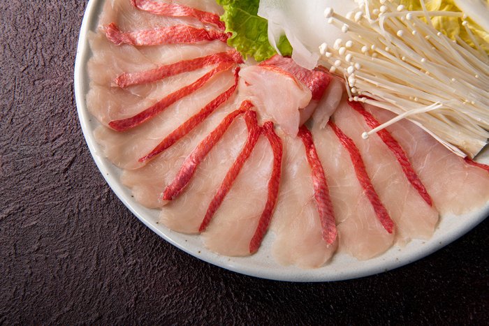 金目鯛しゃぶしゃぶ