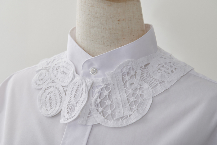 アンブルボン付け襟